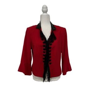 Insight New York Red Blazer Jacket - 10